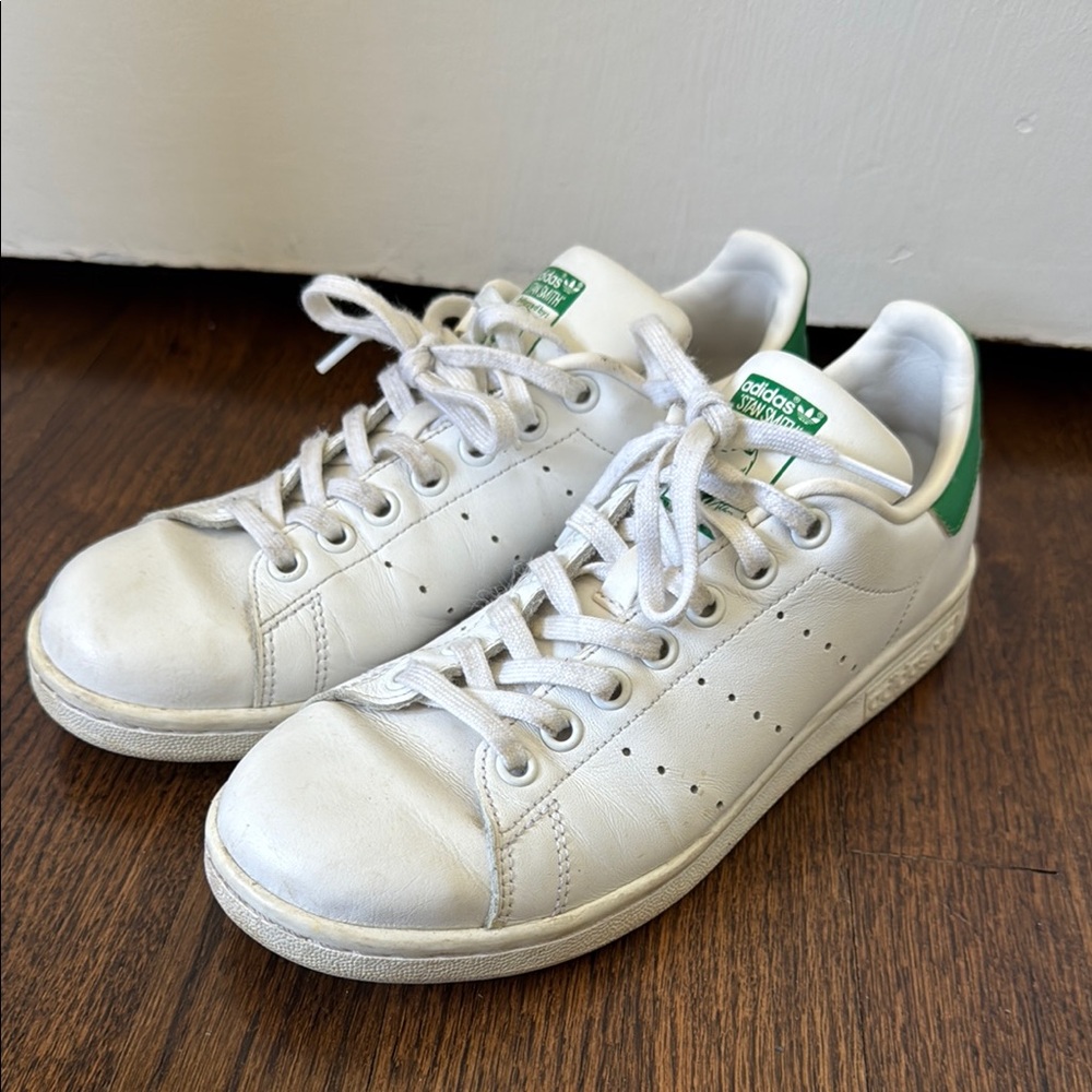 Adidas Stan Smith White with Green Accents